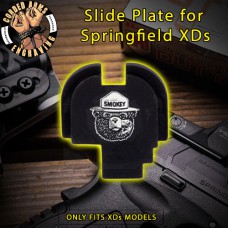 Smoky The Bear Slide Plate for Springfield XD-S