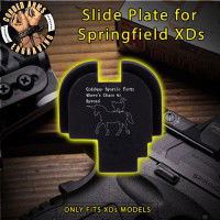 Sparkle Farts Slide Plate for Springfield XD-S