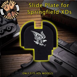 Tribal Eagle Slide Plate for Springfield XD-S